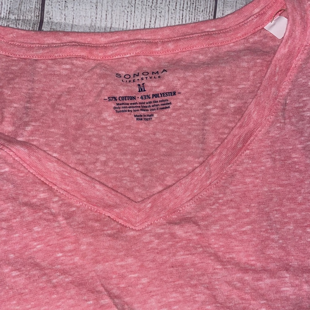Sonoma Long Sleeve V-Neck Tee - Picture 2 of 2